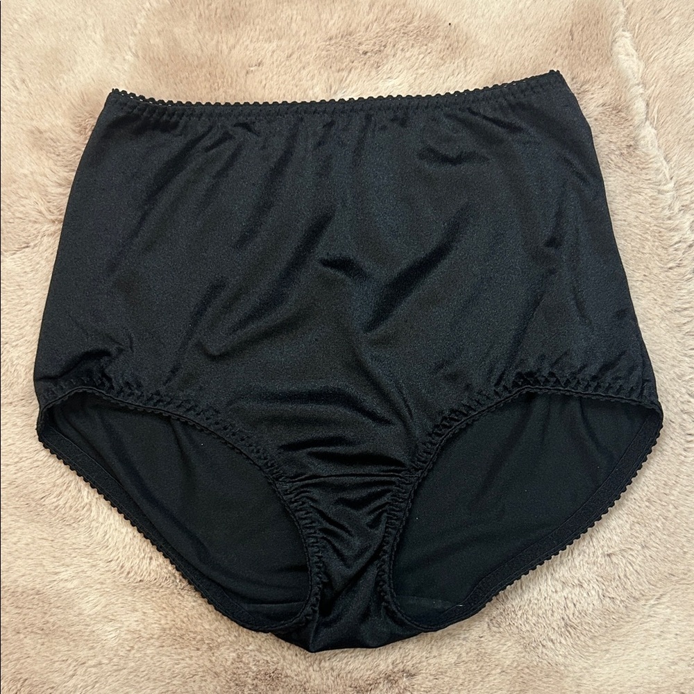 Vassarette High Waisted Brief Panty M